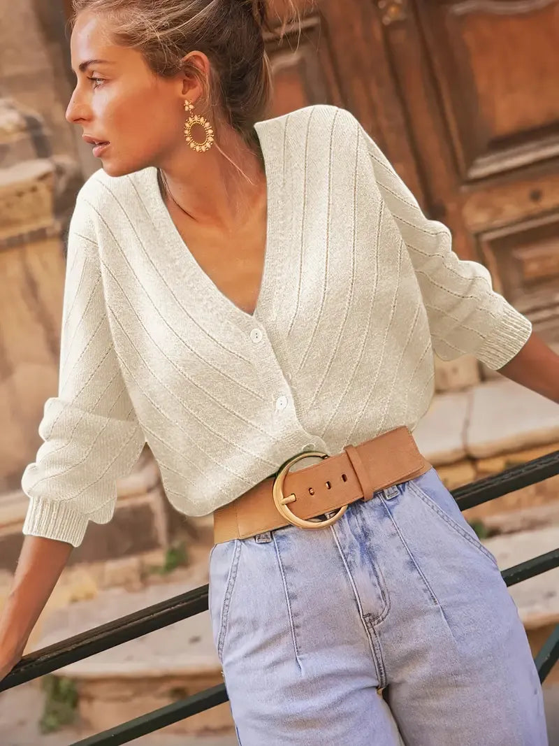 JERSEY | CASUAL CON CUELLO EN V