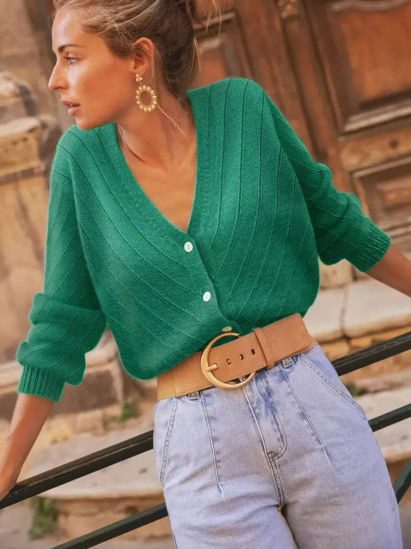 JERSEY | CASUAL CON CUELLO EN V