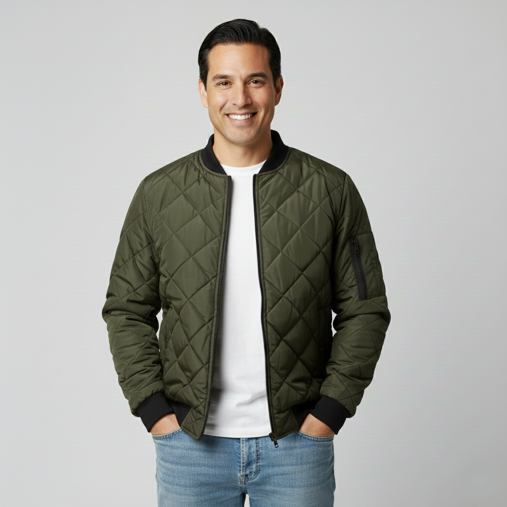 CHAQUETA | ACOLCHADA DE ALGODÓN