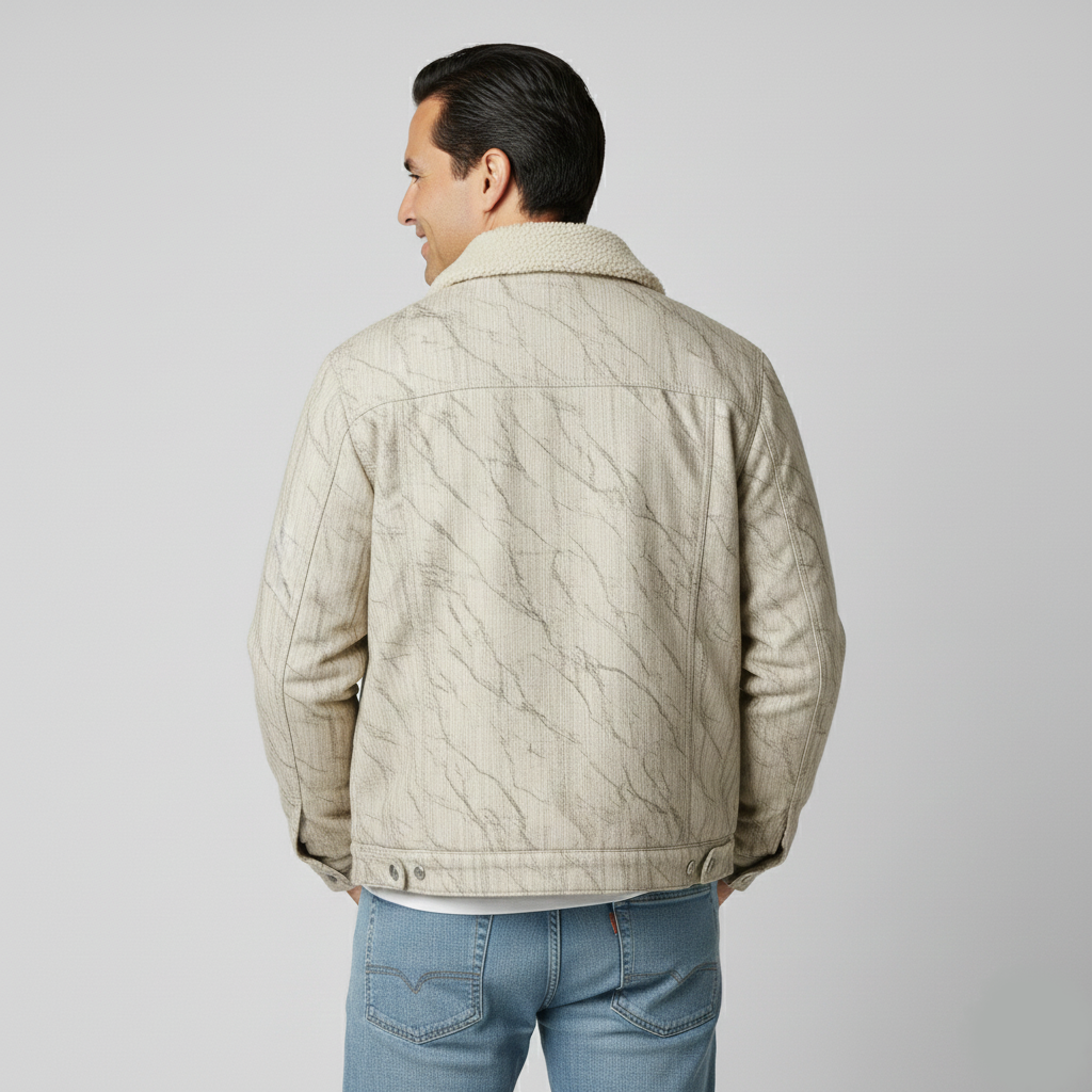 CHAQUETA | DE PANA DE CUELLO ALTO