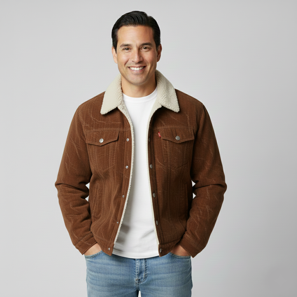 CHAQUETA | DE PANA DE CUELLO ALTO