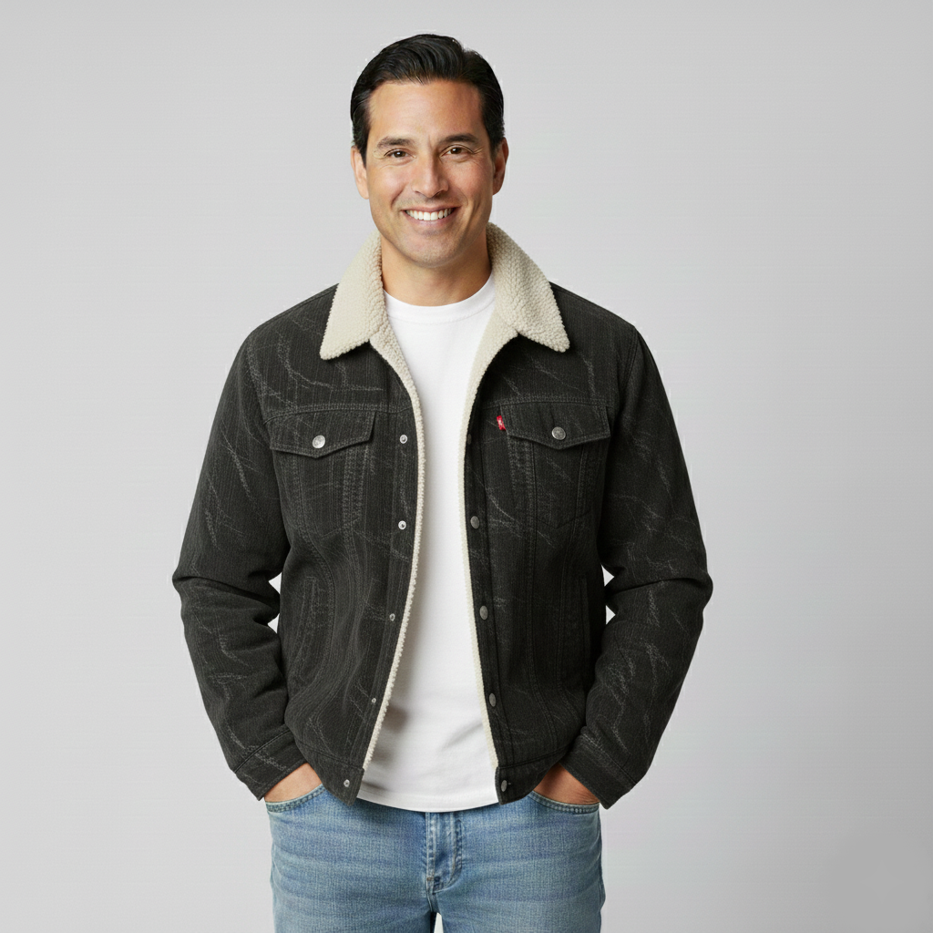 CHAQUETA | DE PANA DE CUELLO ALTO