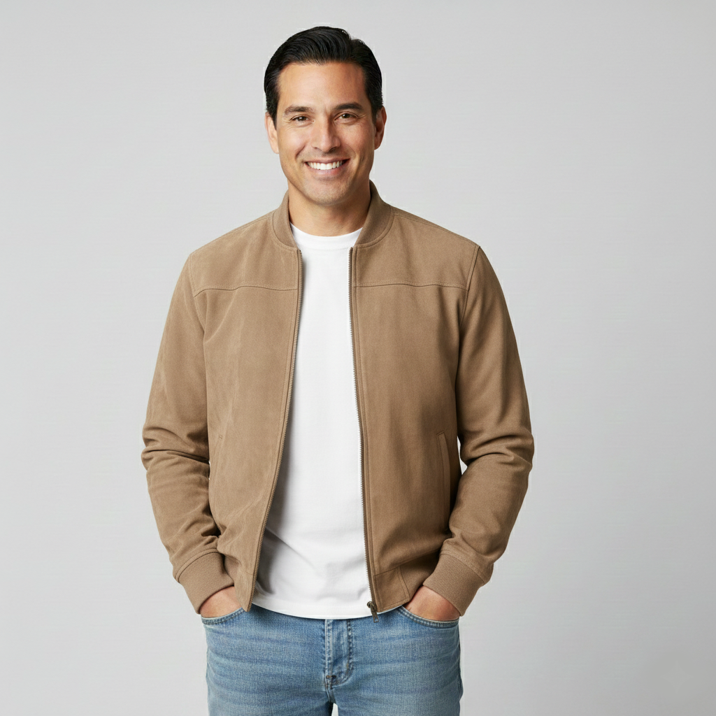 CHAQUETA | BOMBER CLÁSICA SUAVE