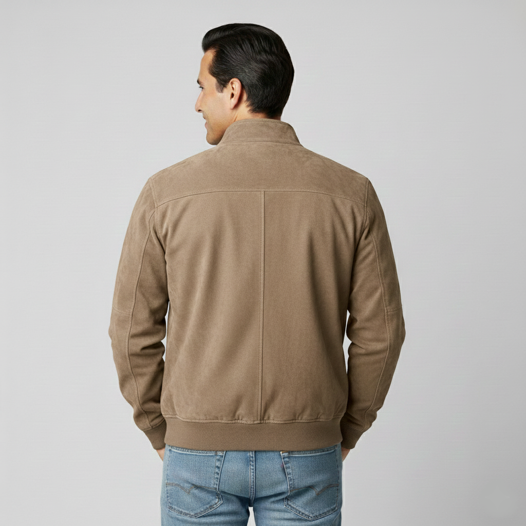 CHAQUETA | BOMBER CLÁSICA SUAVE