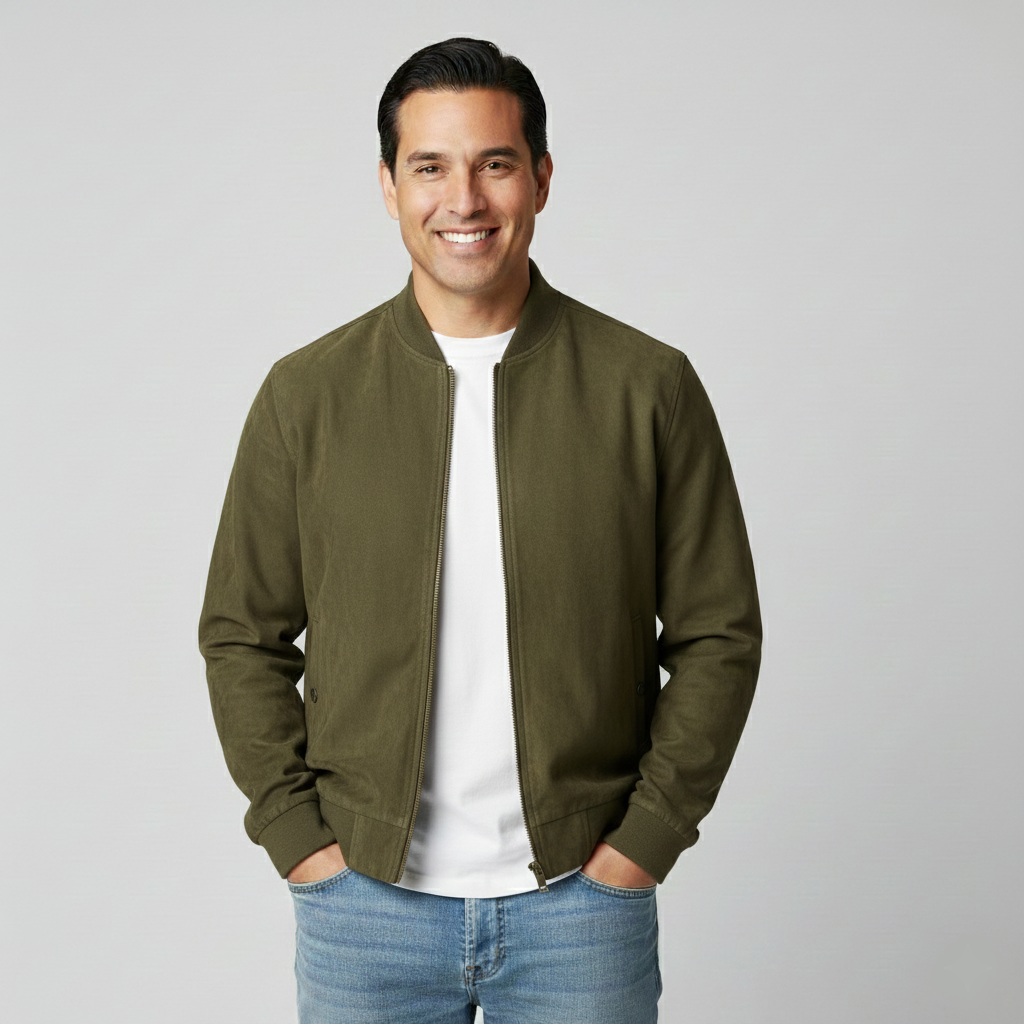 CHAQUETA | BOMBER CLÁSICA SUAVE