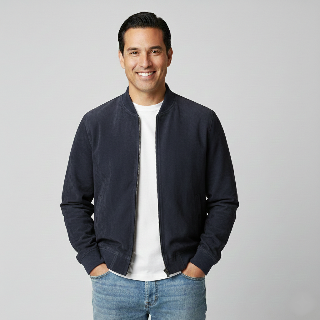 CHAQUETA | BOMBER CLÁSICA SUAVE